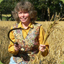 Sharon in the Field